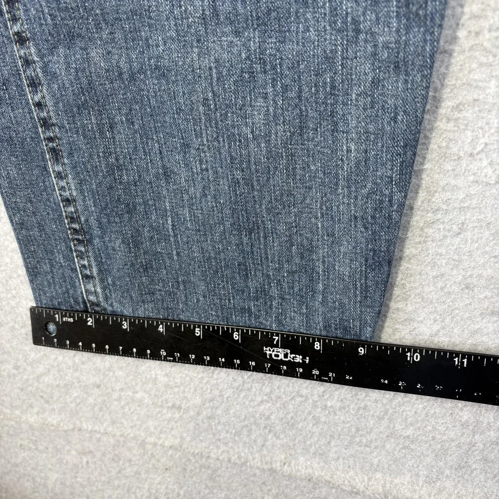 Mens Carpenter Jeans 34x30 Medium Wash Denim Work Bailey's Pt Straight Leg